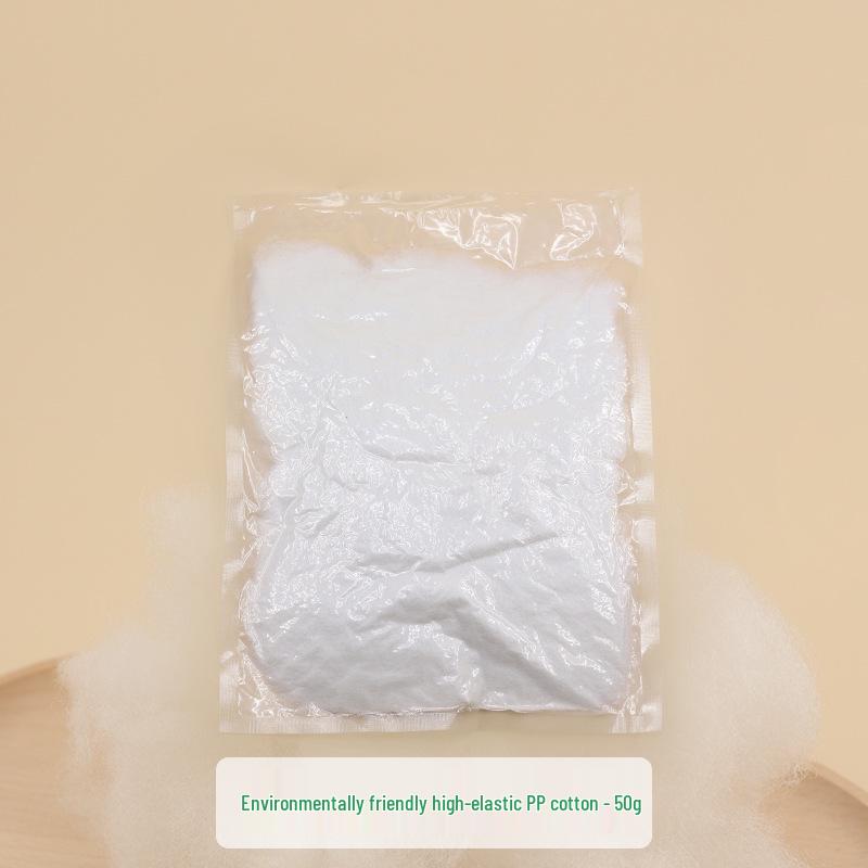High Elastic PP Cotton Handmade Doll Figurines, Pillow Inserts, Cushion Filling, Fluffy Fiber, Silk Cotton.
