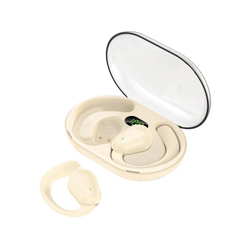 Bluetooth 5.3 Headphones Ear Hook Earphones Wireless Earphones HiFi Stereo Waterproof Headset Noise Reduction Earbuds for Xiaomi