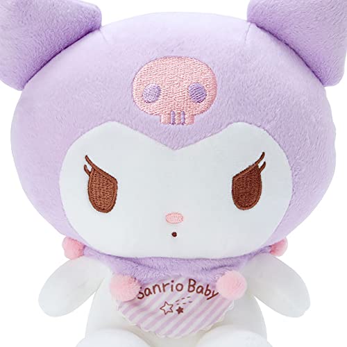 Sanrio Baby Kuromi Washable Plush Toy, 17.5 x 12 x 19.5 cm (693049), Perfect for Baby Gifts