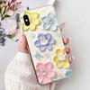 Per iPhone X XS Custodia Popolare Fiore Farfalla Morbido Trasparente Silicone Sottile Cover Posteriore Per iPhoneXS Max XR Custodia iPhoneX Bumper