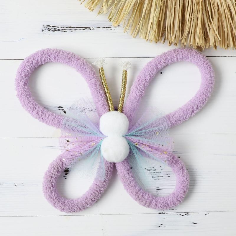Handwovens Rainbows Butterfly Flowers Wall Decoration Nursery Bohemians Home Decoration For Children Playroom