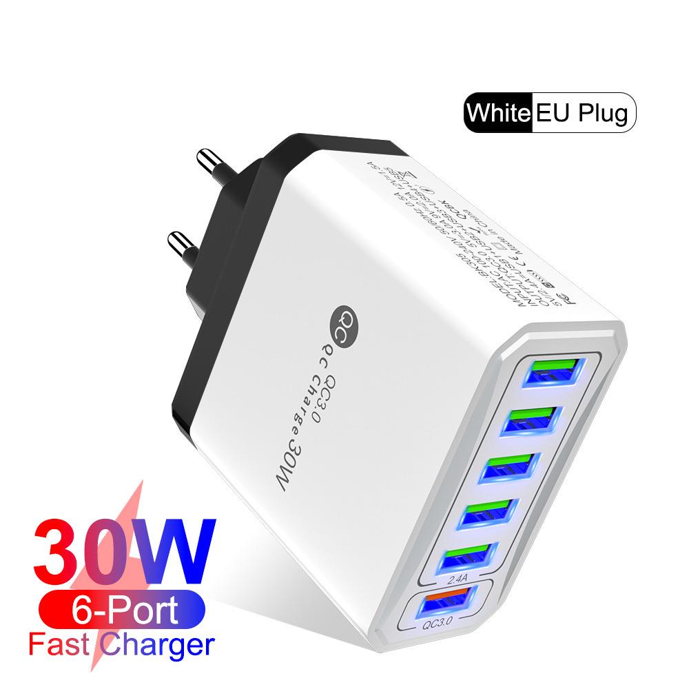 PD65W GaN Dual-Port Fast Charger for Computers & Tablets, EU Standard