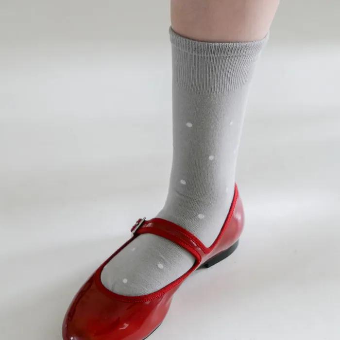 polka dot pattern socks (3colors)