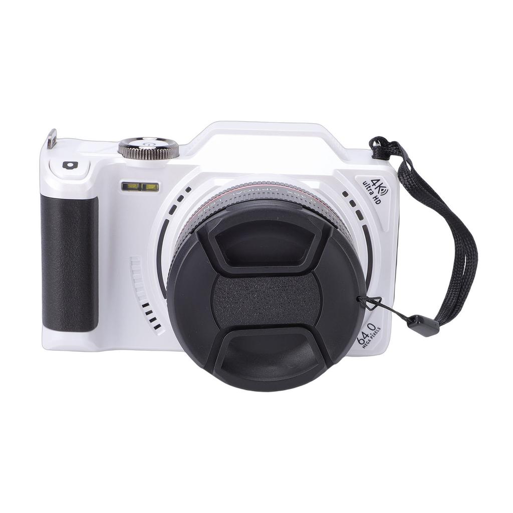 Digital Camera 4K 64MP 3 Inch Flip Screen 18X Zooming Autofocus WiFi Digital Selfie Camera for Photography