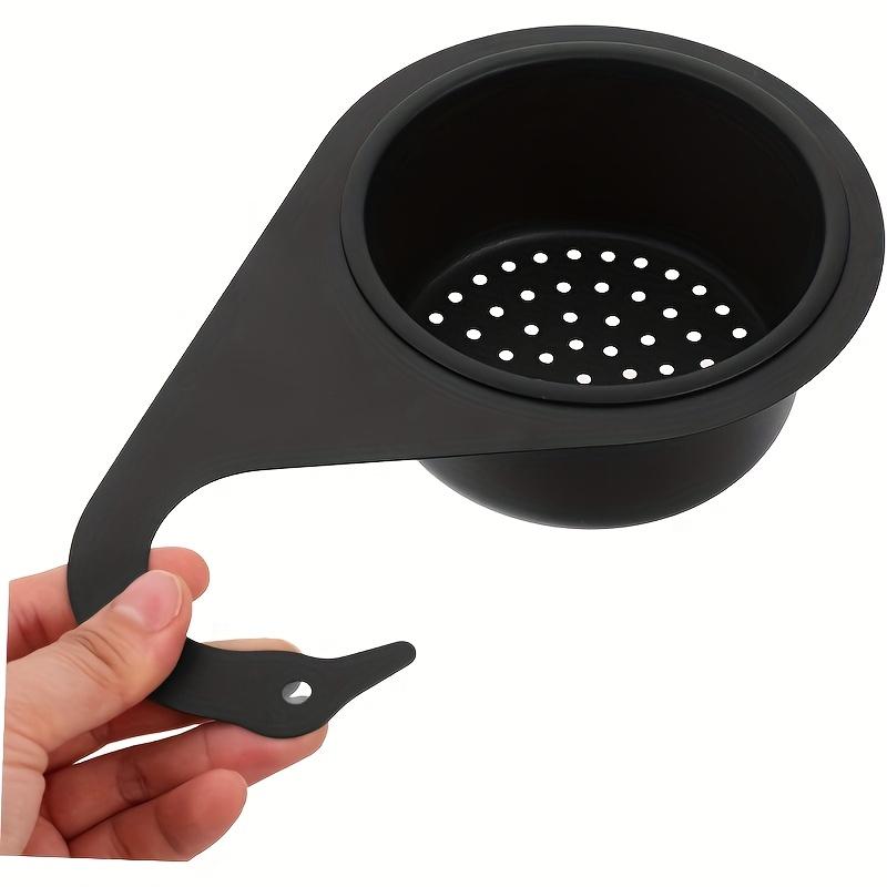 

Сетка для раковины из нержавеющей стали в форме лебедя - Сверхпрочная нержавеющая сталь 201, многофункциональный фильтр для кухонной раковины с быстрым сливом чёрный