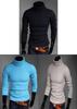 Usa Winter Men Slim Warm Knit High Neck Pullover Jumper Sweater Turtleneck Solid For Ultimate Comfort