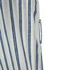 Zara Linen Blend Stripe Long Sleeve Skipper Long Shirt Dress XXL Women Used