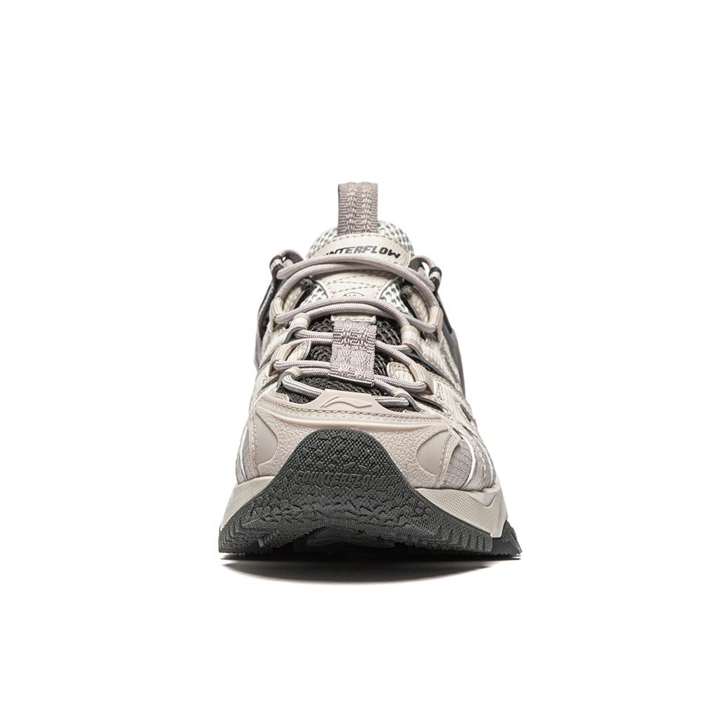 New LiNing CF Tracing Collection, Xingye Cushioning, Wear Resistant Low top Casual Shoes Women's Gray AGLU074-1