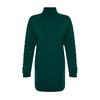 Pulover de tricotaj cu perle cu mânecă verde închis Tctaw24ak00129
