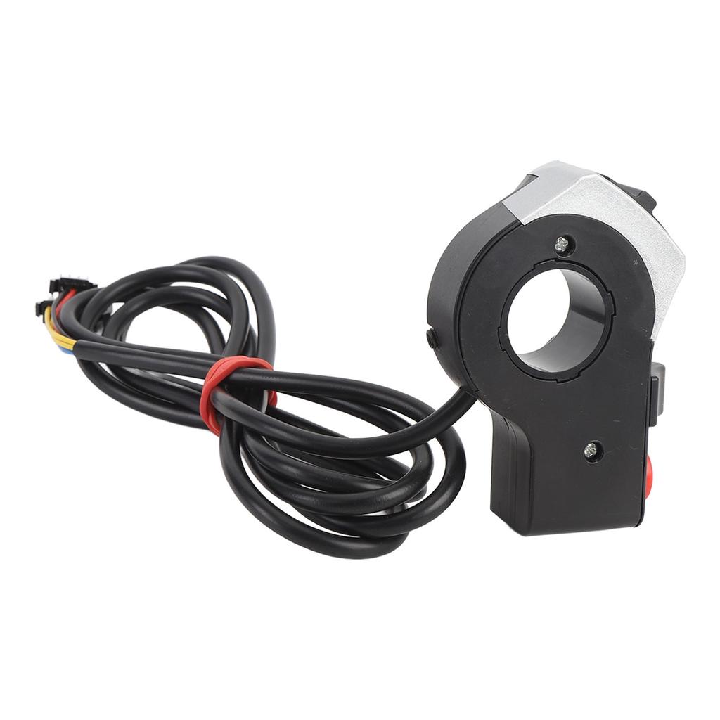 Motorcycle Horn Turn Signal Headlight Switch 4.9ft Cable Compact 3 in 1 Scooter Handlebar Control Switch