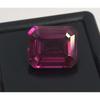 Emerald Cut Natural Pink Rhodolite Garnet 8-10 Ct Beautiful Certified Gemstone