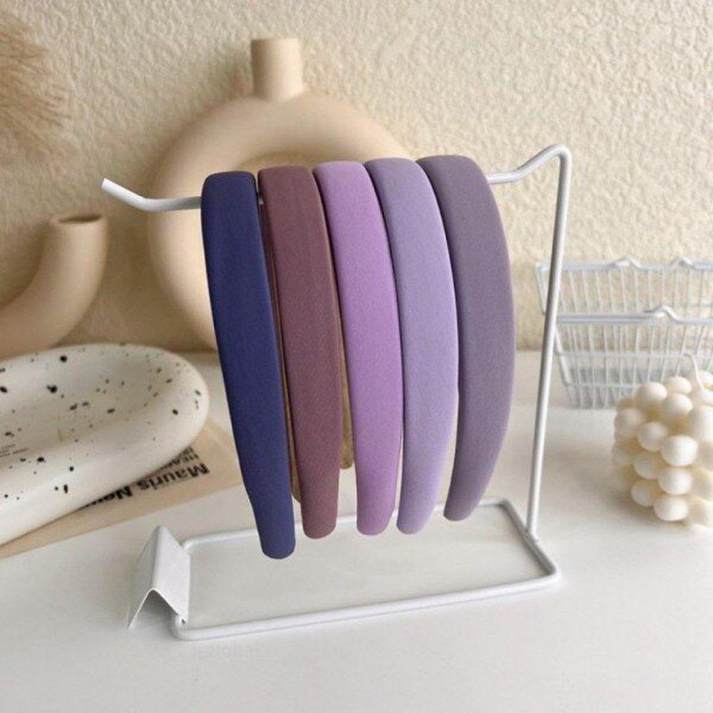 

Mno Прекрасная матовая повязка на голову (Продаётся поштучно) pastel pink