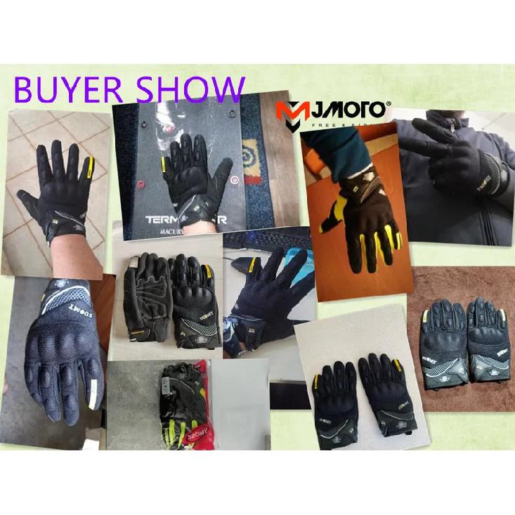 Summer Motorcycle Gloves Men Women Motocross Racing Gloves Suomy Full Finger Protective Sports Guantes Moto Driver Driving Glove