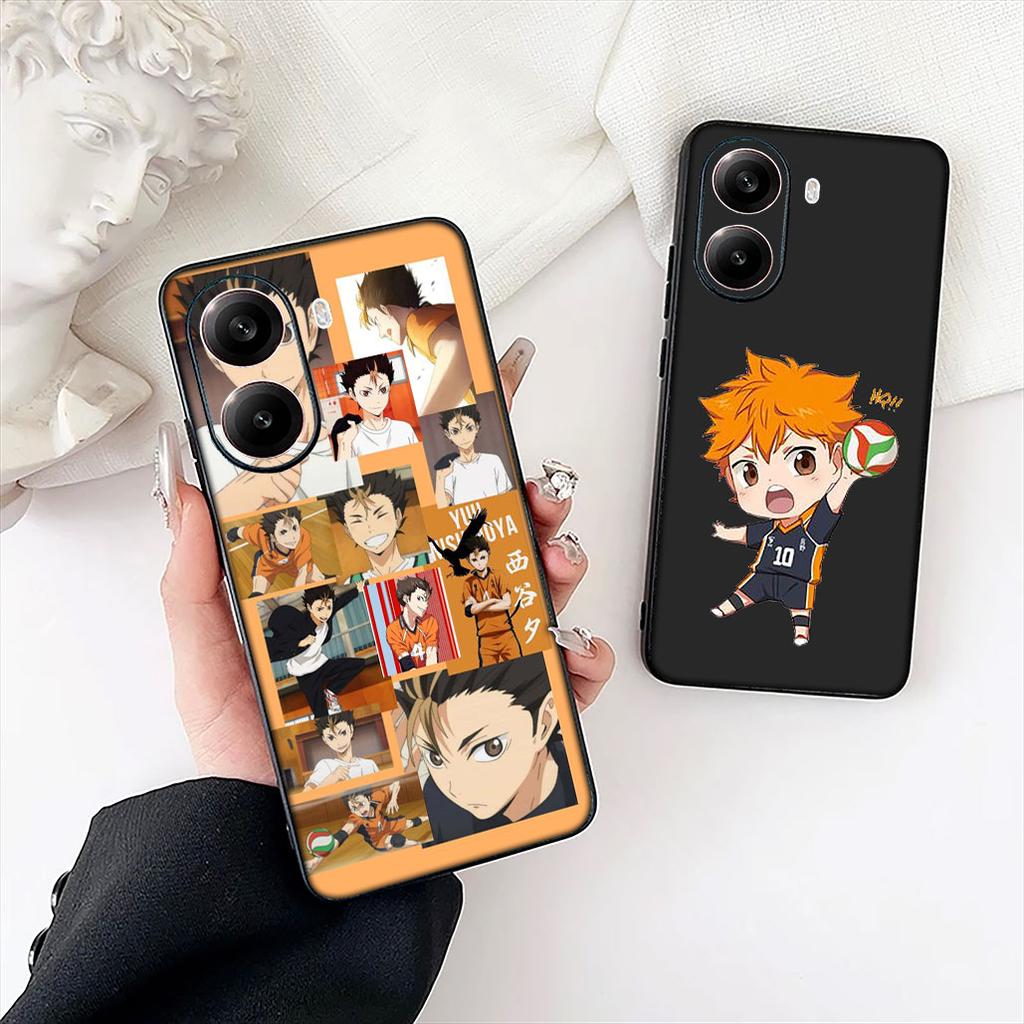 Haikyuu Shoyo Hinata Phone Case for Xiaomi Redmi 15C 15 A5 9A 9C NFC 9T Note 9 8 8T Protective Cover