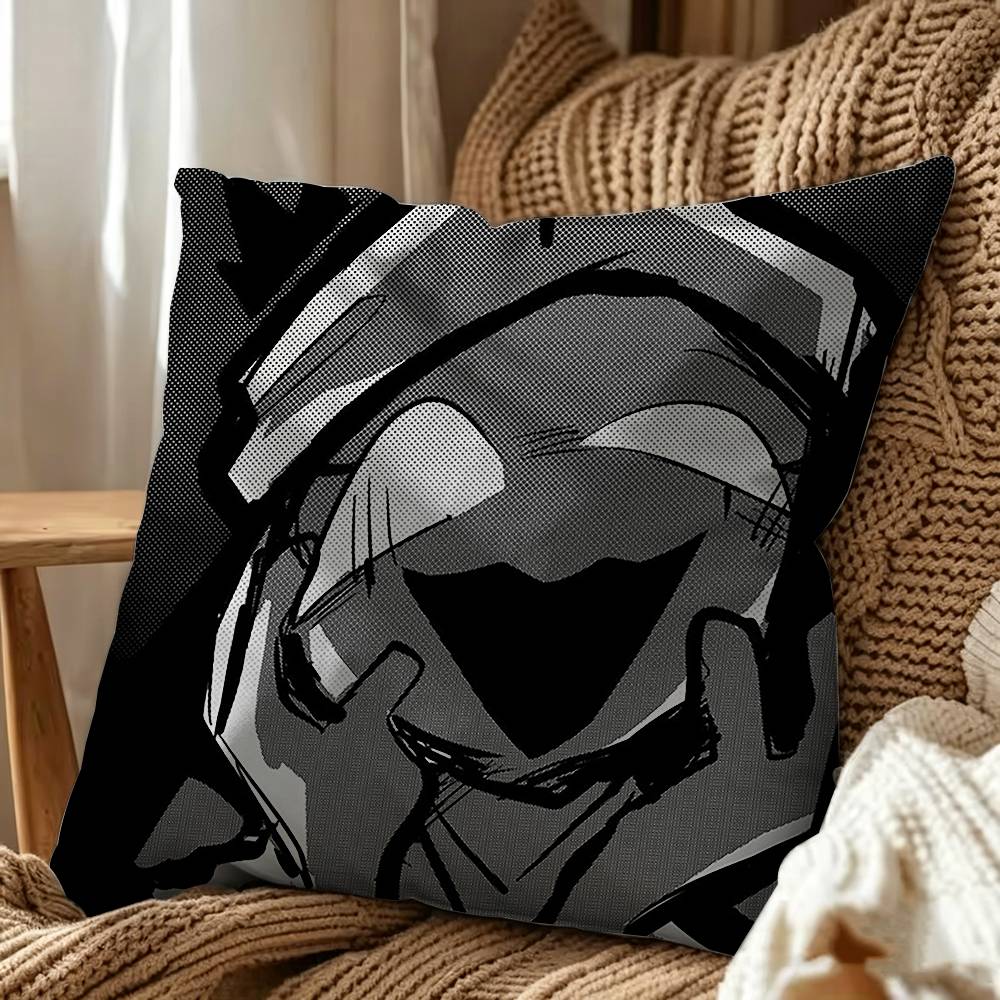 FNF Mid-Fight Masses Taki Square Pillow Case Multi Sizes For Car Home Bedroom Decor Custom Valentine Gifts