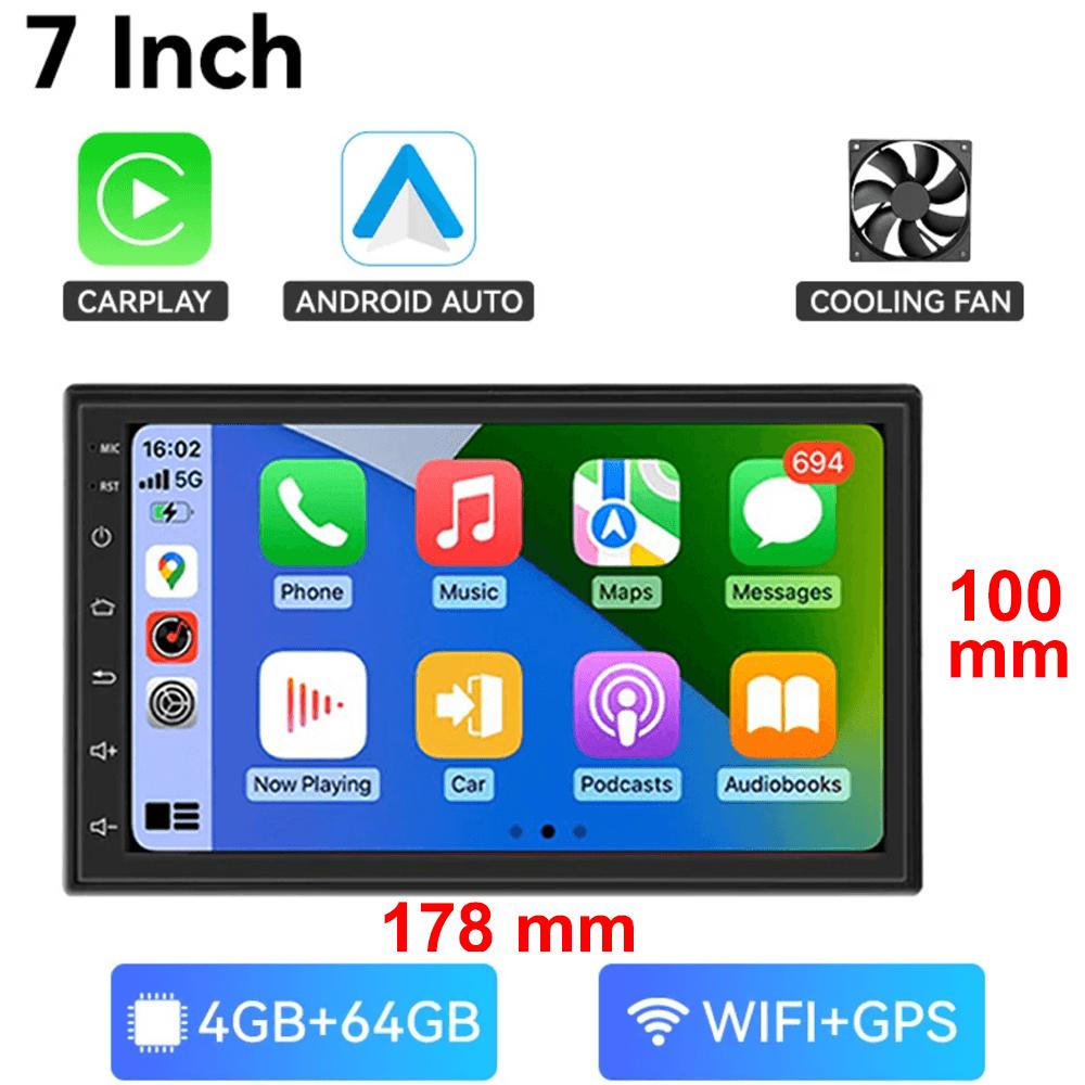 7/9/10'' 2Din Android 13 Wireless Carplay Radio 64G BT Car Radio Multimedia Stereo For toyota Hyundai Kia Volkswagen Jeep Fiat