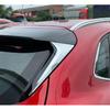 For Mazda CX-30 CX30     ABS Chrome Rear Tail Window Spoiler Triangle Molding Cover Trim Sticker Car Accessories