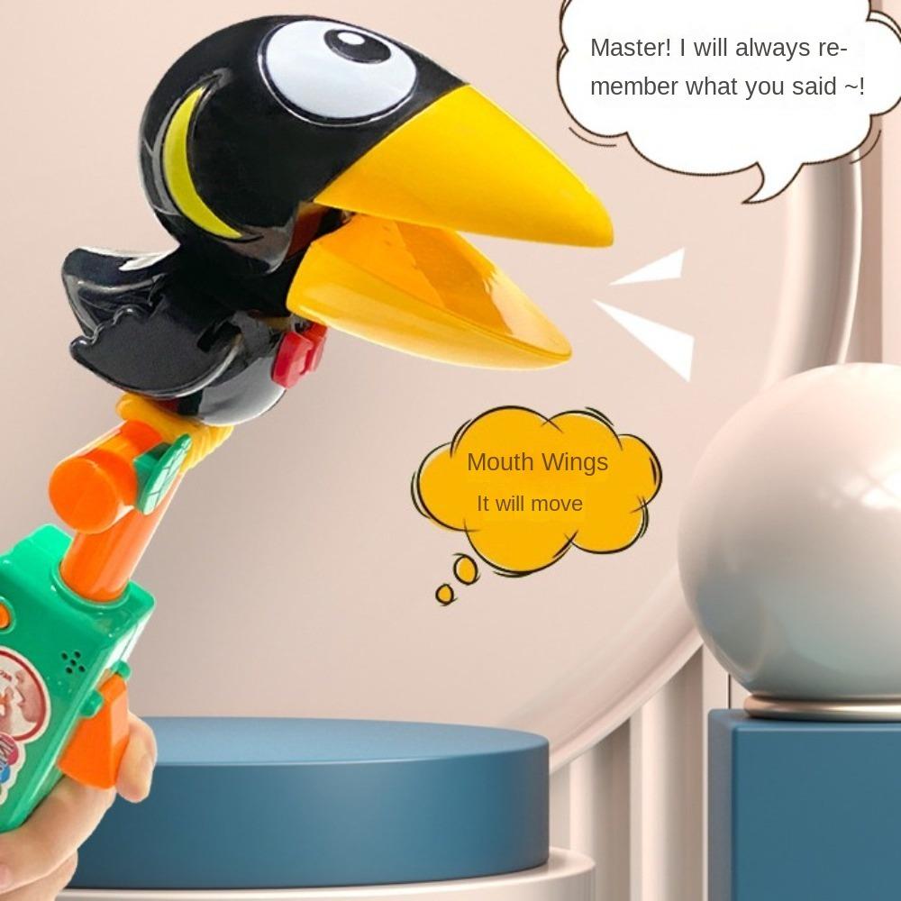 Imitate Electric Talking Parrot Talking Record Recording Talking Toys Cute Talking Crow Toy  Baby