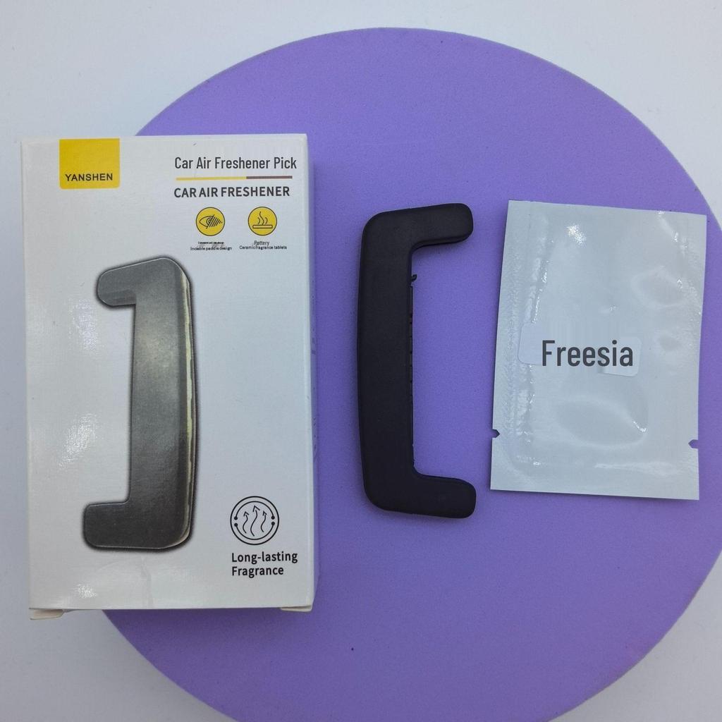 Car Air Freshener: Long-lasting Solid Fragrance for Air Vents & Interior Deodorizing.