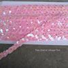 S-Shaped Sequin Lace Beads with 1.5CM Gold and Silver Ribbon for Clothing and Stage Accessories