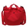 2026 Chic Japanese Workwear Style Solid Color Women's Casual Handbag - Drawstring Fashion Single Shoulder Crossbody Bag