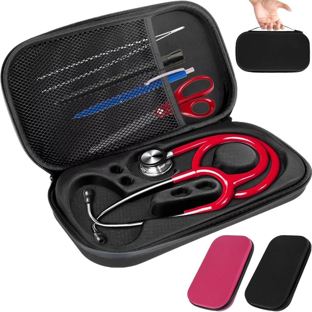 Wear-resistant Shockproof Stethoscope Bag Waterproof EVA Stethoscope Storage Carrying Case  Travel