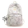 Schulrucksack hoher Wert chinesischer Stil Rucksack große Kapazität Mittelstufenschüler Oberstufenschüler Schulrucksack einfach vielseitig Freizeit Batik Rucksack
