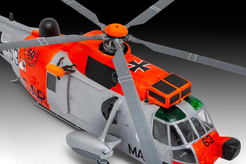 Deutscher Revell Westland Sea King Plastikmodellbausatz 03785 1/72 Mk.41 (Hubschrauber)