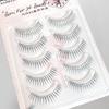 Thin Band Strip Wispy Fake Lashes Fluffy Natural Wispy Lashes For Work Birthdays Parties Travel