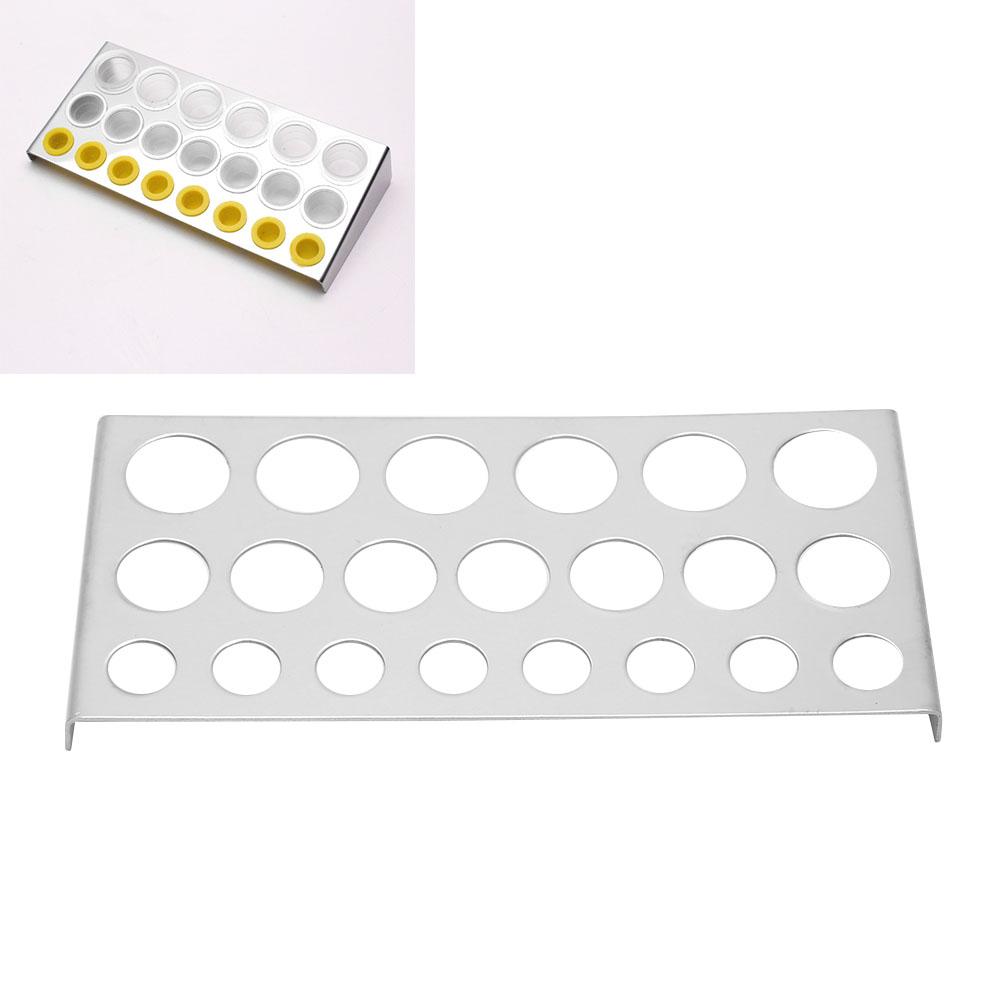 Tattoo Ink Cup Holder 21 Holes Stand Rack Pigment Container Tattoo Kit Accessory