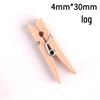 Retro Wooden Photo Clip for DIY Wall Art Decoration