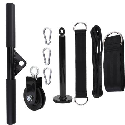 9PcsSet DIY Fitness Equipment Set Loading Pin Pull Triceps Training Pulldown Pulley