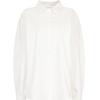 Shop   Women Collar Neck Casual Daily Loose Fit Long Sleeve Cotton Shirt Naru Wb