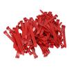 100pcs Chicken Leg Bands Adjustable Fadeless Numbered Poultry Identification Leg Tags for Duck
