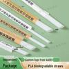 ZISIZ PLA Biodegradable Disposable Straws