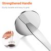 1Pc 2-in-1 Stainless Steel Coffee Scoop,Tamping Dual-Purpose Coffee Spoon Powder Hammer Tamper for Measuring and Tamping
