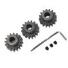 3pcs RC Car Gear Set 8mm Inner Hole Steel Car Motor Gear for 1 5 1 8 1 10 Model Car