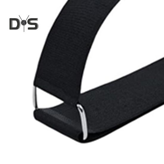 2/4/6/8/10Pcs Elliptical Leg Exerciser Pedal Strap Adjustable Fastener Tape Metal Buckle Strap Under-Desk Elliptical Machine Non-slip Foot Strap