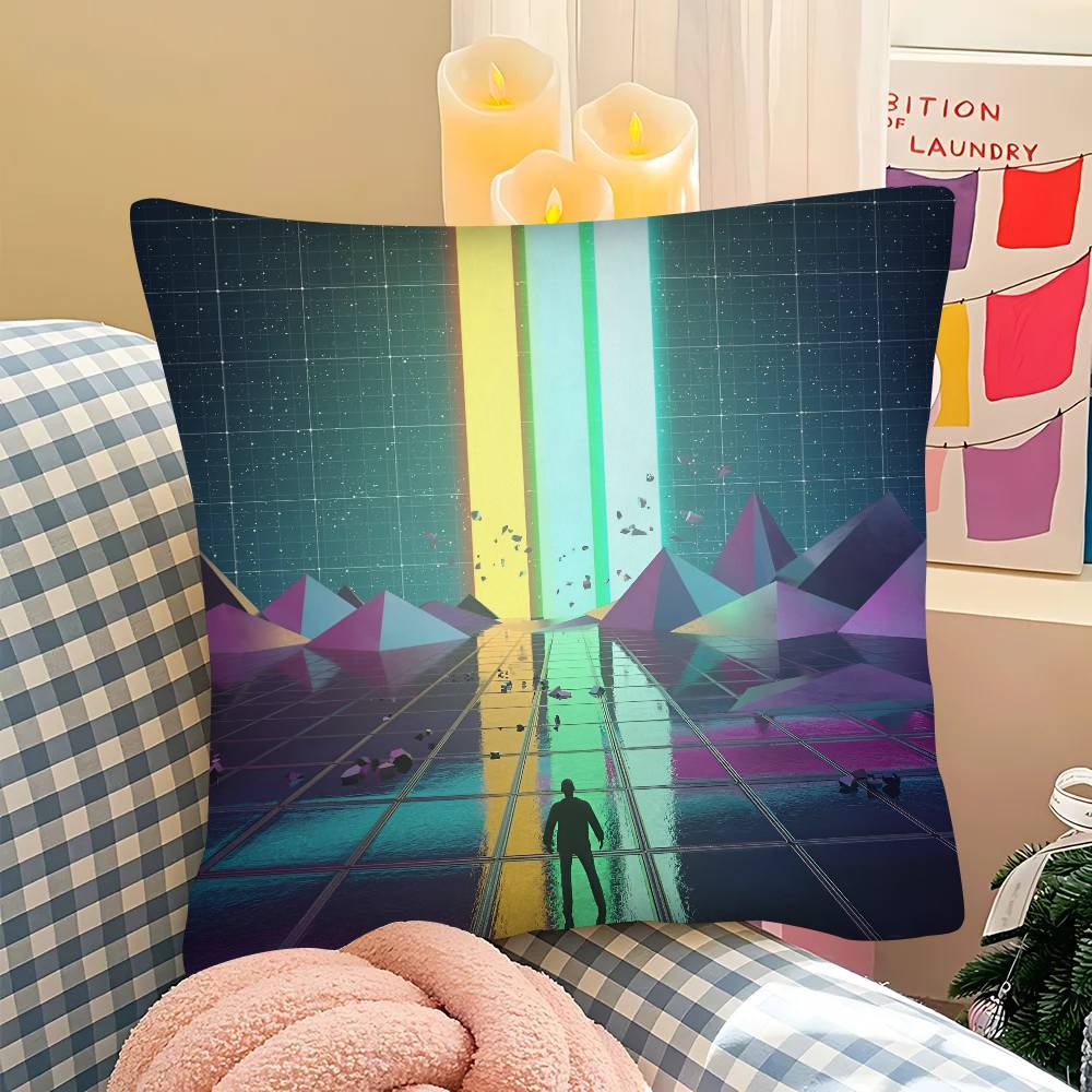 pc Popular Band IImagine DDragons Pillow Case Fashion Square Pillowcase Bedroom Sofa Room Ins Decoration Leisure