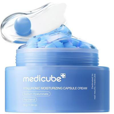 Medicube Molekulargewicht Hyaluronsäure Kapsel Haut Hyaluron Für Trockene und Mischhaut Feine Empfindliche Koreanische Kosmetik Ultra-Niedrig Creme, Emulsion,