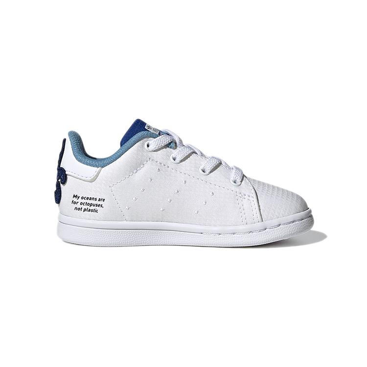 Adidas Originals Primeblue Abrasion Resistant Low top Skateboard Shoes White Infant And Toddler FX6005