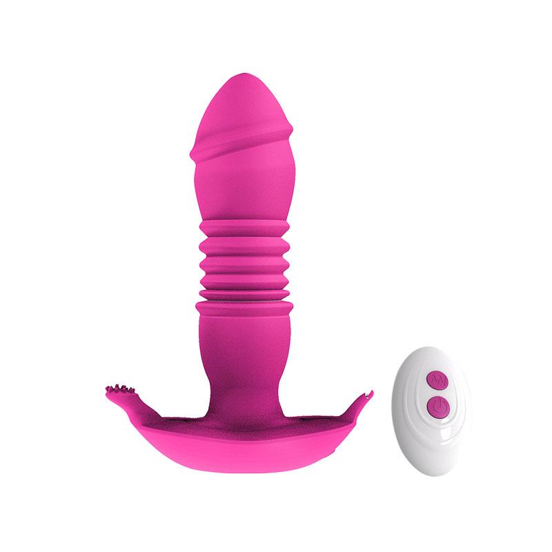 Dildo Vibrátor Big Butt Plug Análny vibrátor Diaľkové ovládanie Mužský masážny prístroj na prostatu Anus Sexuálna hračka pre mužov Gay
