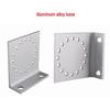 Universal Pulse Fence Post Base - Stainless Steel, Aluminum, Galvanized