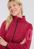 Куртка CMP Woman Fleece Jacket (3H14746) Knit carmino/darker
