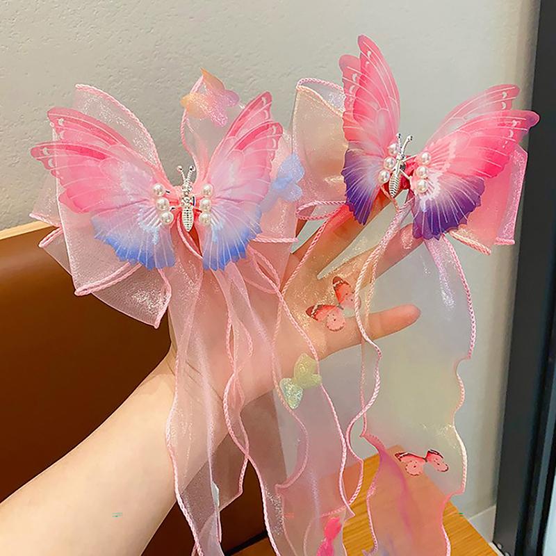 Haarschmuck für Kinder, Schleifen, Bänder, geflochtene Haarnadeln, Kopfschmuck, Prinzessin