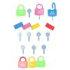 Learning Locks Alphabet Toys Educational Learning Locks Counting Toys Set for KidsNumber
