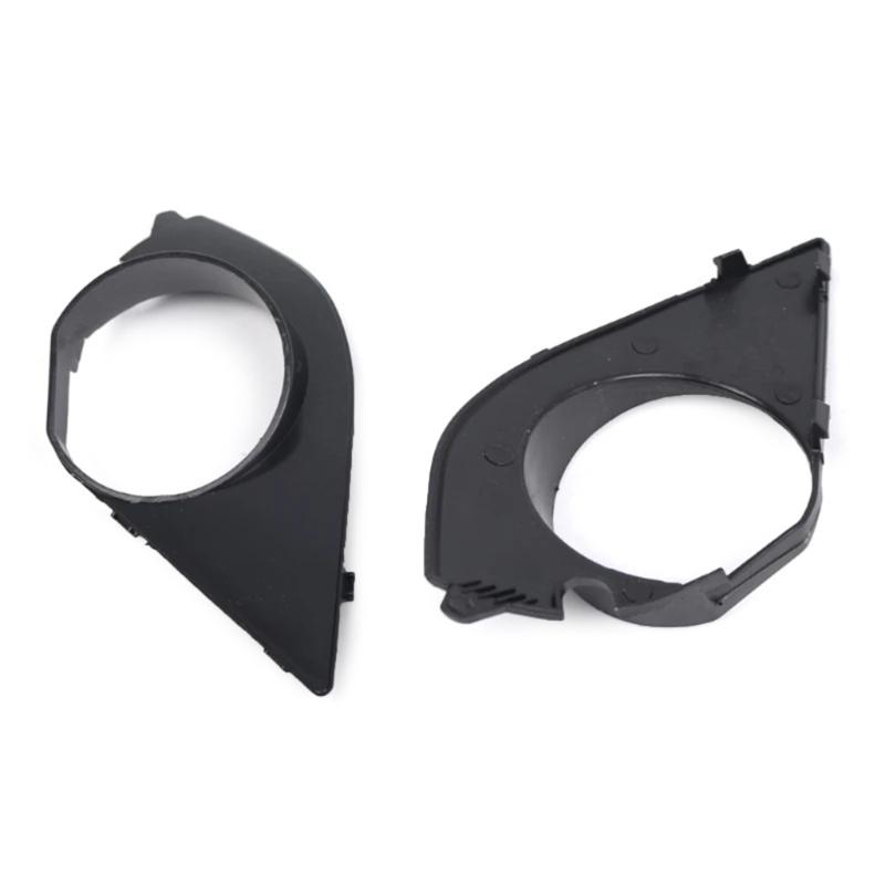 Left/Right Foglight Grille Cover Fit for E60 E61 51117896603 51117896604 Fog Lamp Bumper Frame Grille Cover Insert Trim