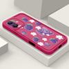 For iPhone 16 Pro Max Fruit Print Phone Case For iPhone 16e 15 14 13 12 Pro Max Plus 11 XR XS Flower Print Phone Case TPU Soft Shockproof Case Cover