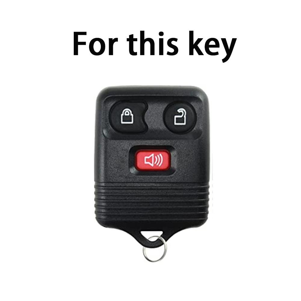 TPU Keyless Entry Remote Control Key Case Shell 3 Buttons For Ford Focus Complete Escape Mustang Explorer Lincoln