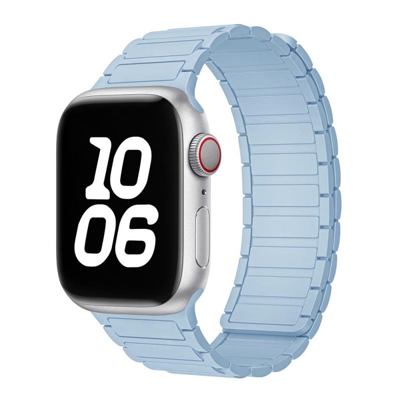Zhang Jingyi Magnetisches Silikonarmband für Apple Watch S9/8/iWatch10 Ultra